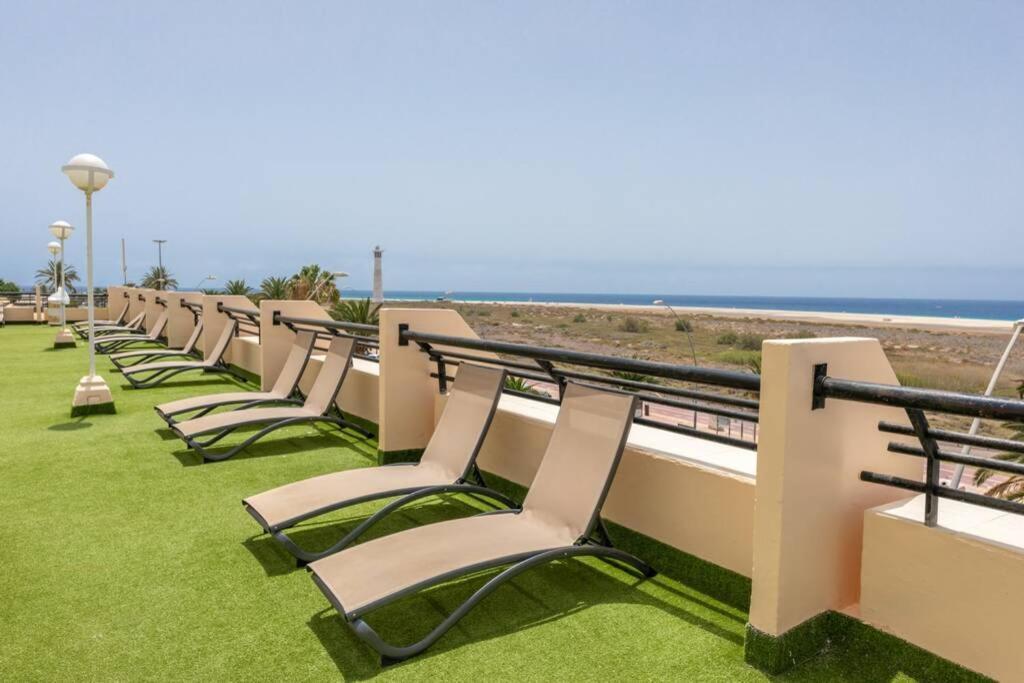 Vista Oceano Spiaggia A 250 M Wi-Fi Ac E Tv In Camera E Zona Giorno Morro Jable  Eksteriør bilde